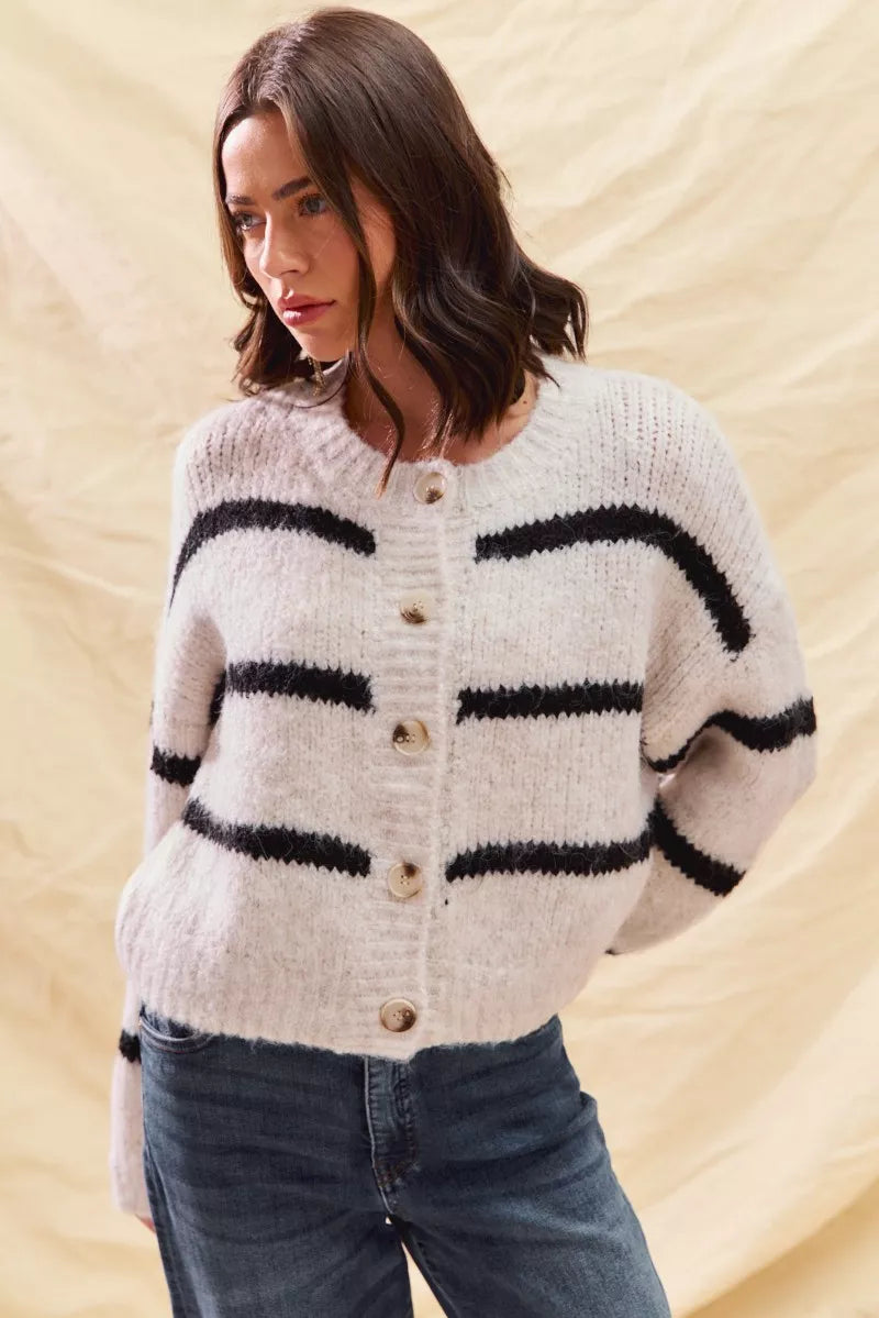 Image of Lisa | Women's Oversized Knit Cardigan