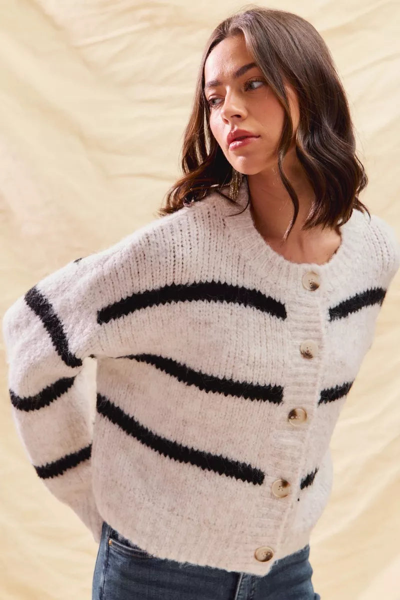 Image of Lisa | Women's Oversized Knit Cardigan