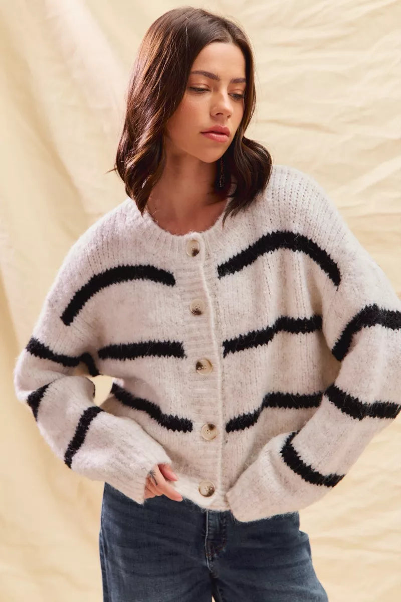 Image of Lisa | Women's Oversized Knit Cardigan