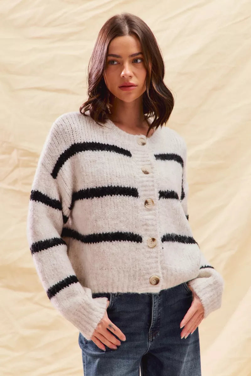 Image of Lisa | Women's Oversized Knit Cardigan