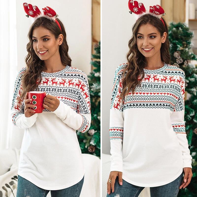 Long-Sleeve Christmas Sweatshirt
