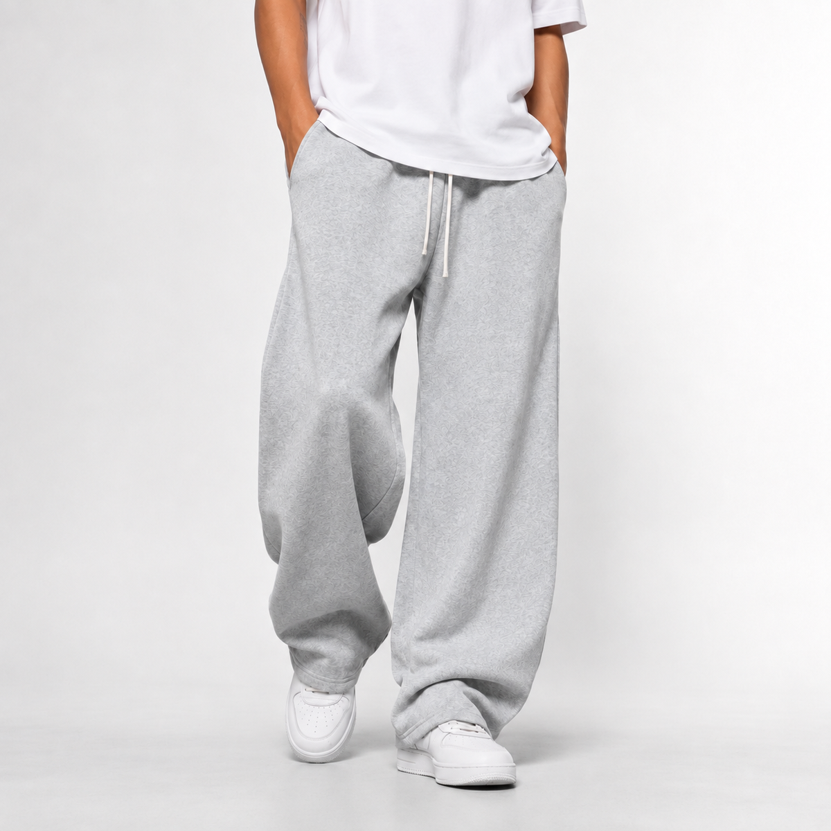 Loose-Fit Long Sweatpants