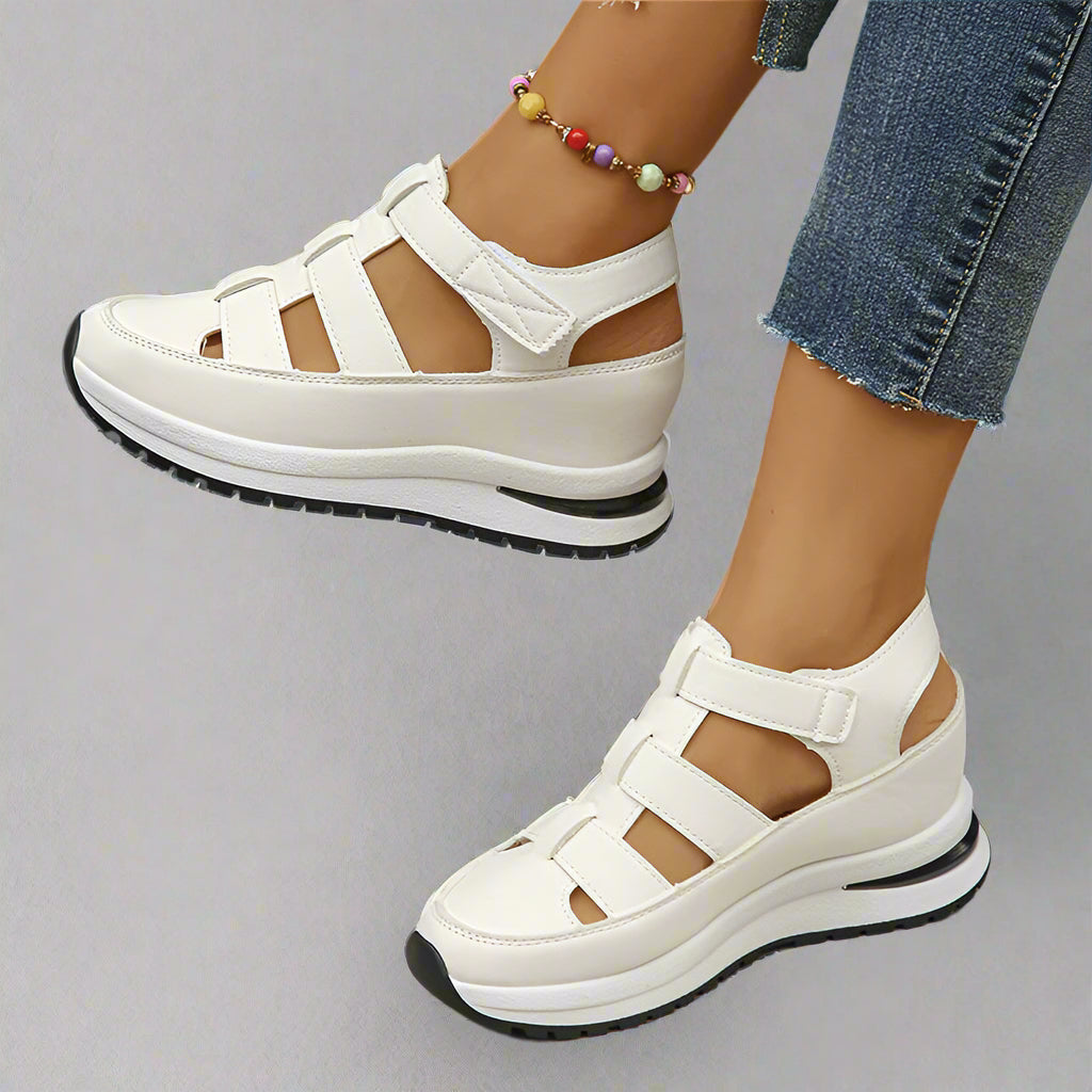 Image of Lucille | Women's Wedge Gladiator Sandals