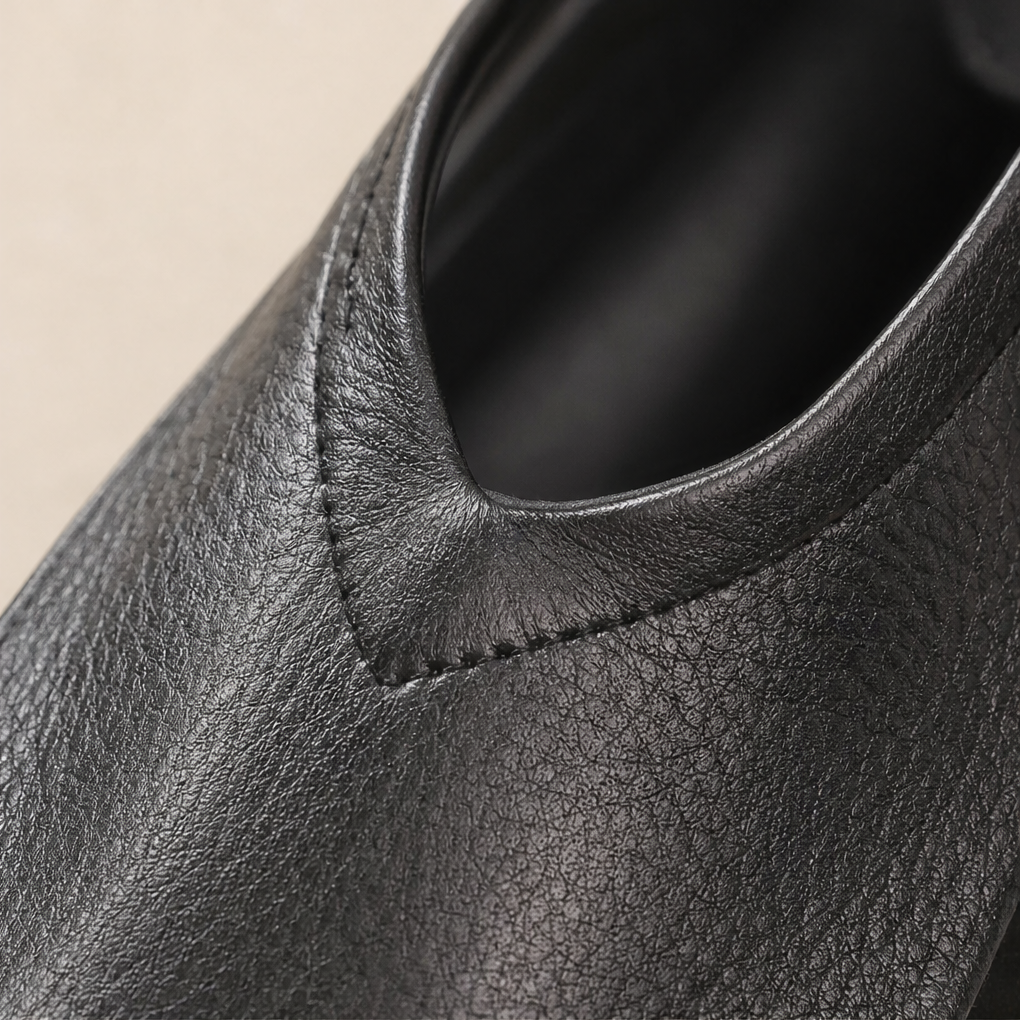 Lug Sole Slingback Loafer Flats