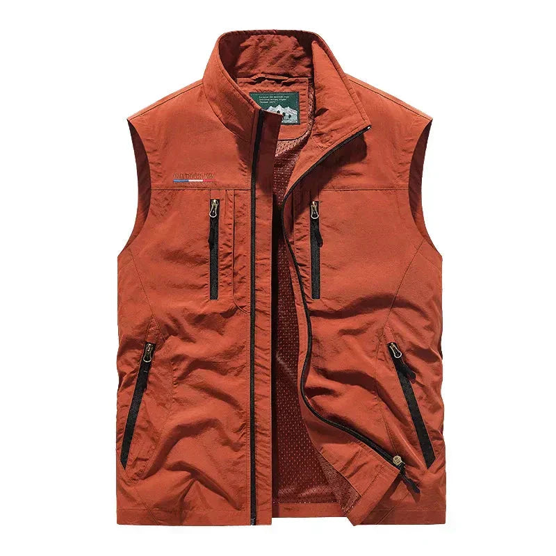 Image of Luke | Men's Full Zip Outdoor Vest
