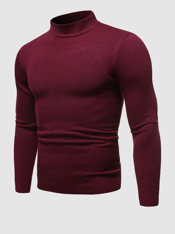 Image of Luther | Men's Slim Fit Turtleneck Sweater
