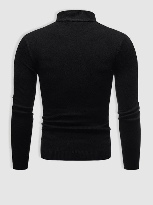 Image of Luther | Men's Slim Fit Turtleneck Sweater
