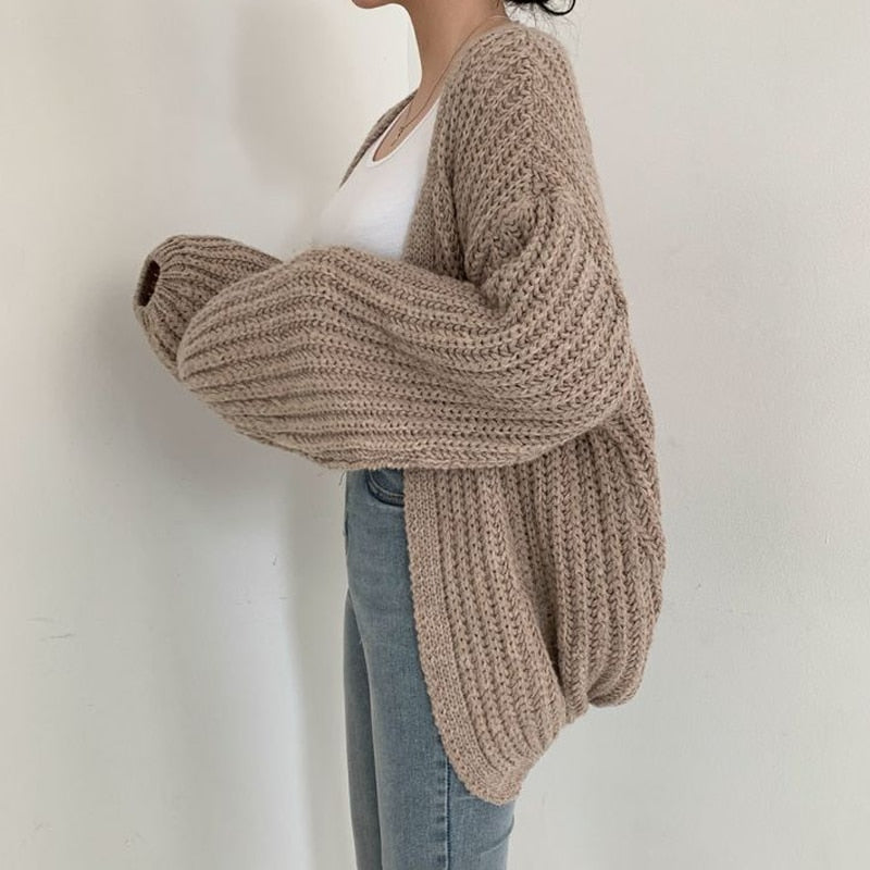 Image of Mae | Women's Oversized Open Front Cardigan