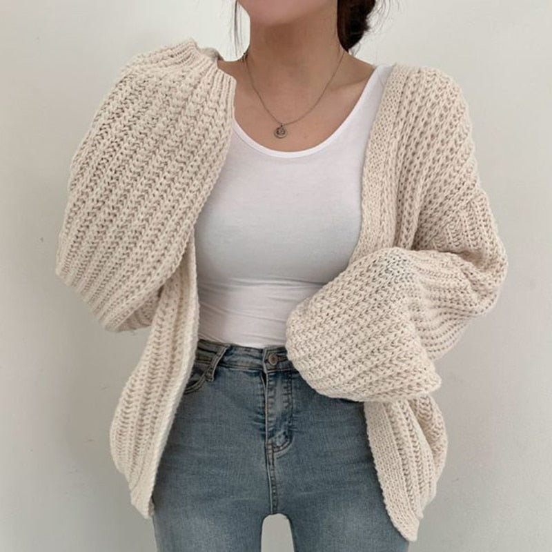 Image of Mae | Women's Oversized Open Front Cardigan