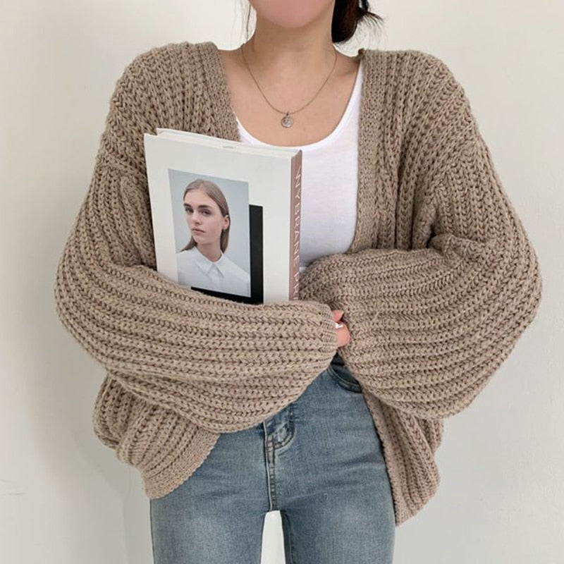 Image of Mae | Women's Oversized Open Front Cardigan