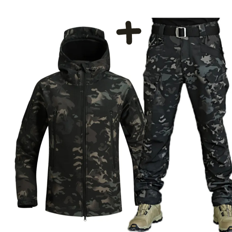 Image of Marc | Men's Hooded Tactical Set