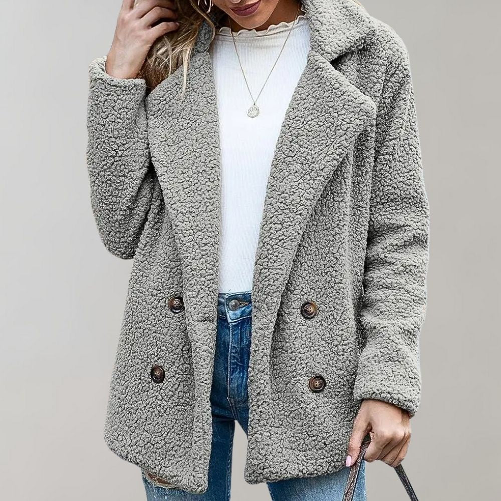 Image of Marcia | Women's Double Breasted Relaxed Fit Jacket