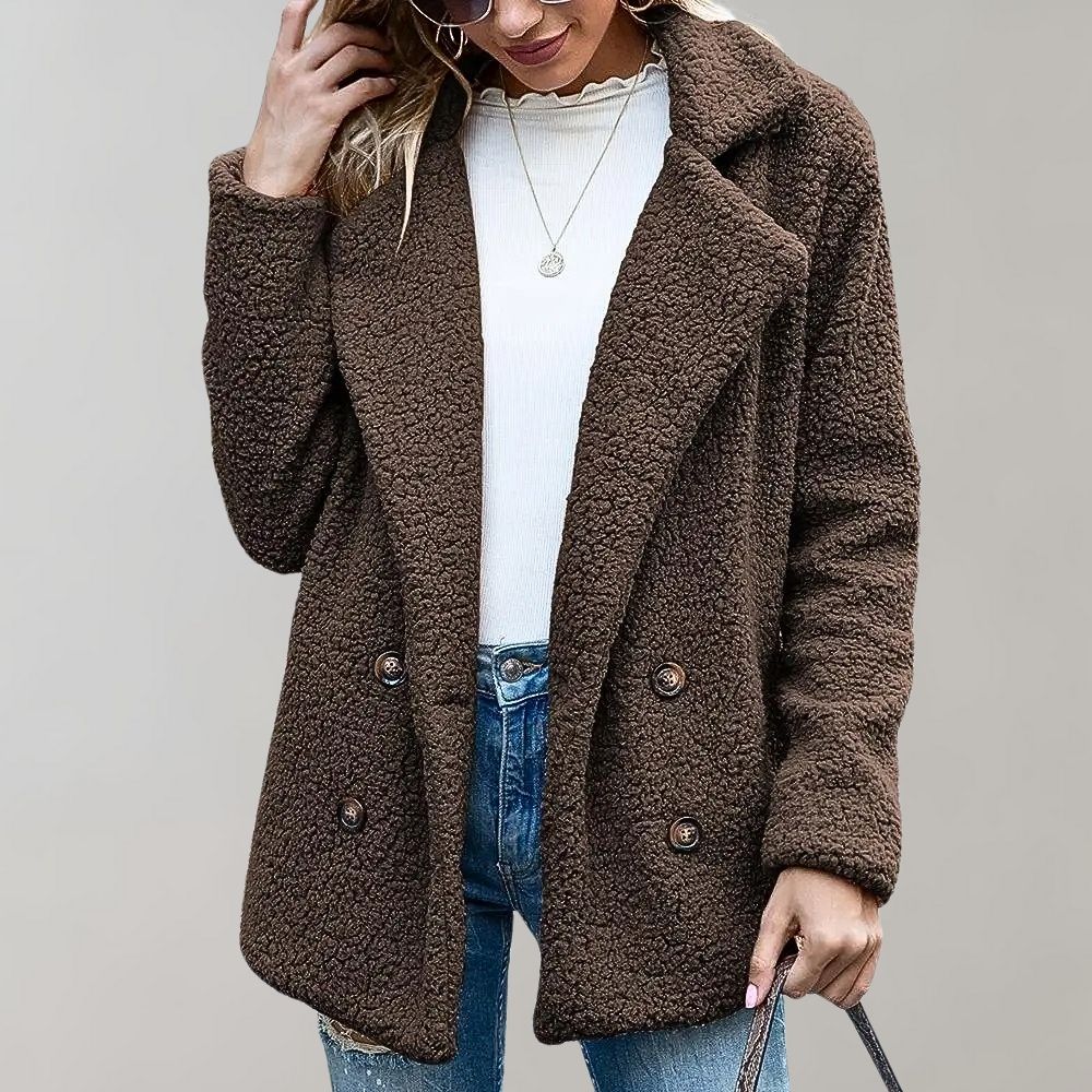 Image of Marcia | Women's Double Breasted Relaxed Fit Jacket