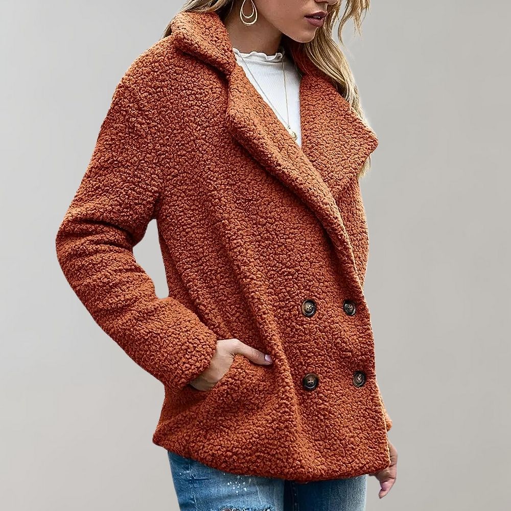 Image of Marcia | Women's Double Breasted Relaxed Fit Jacket