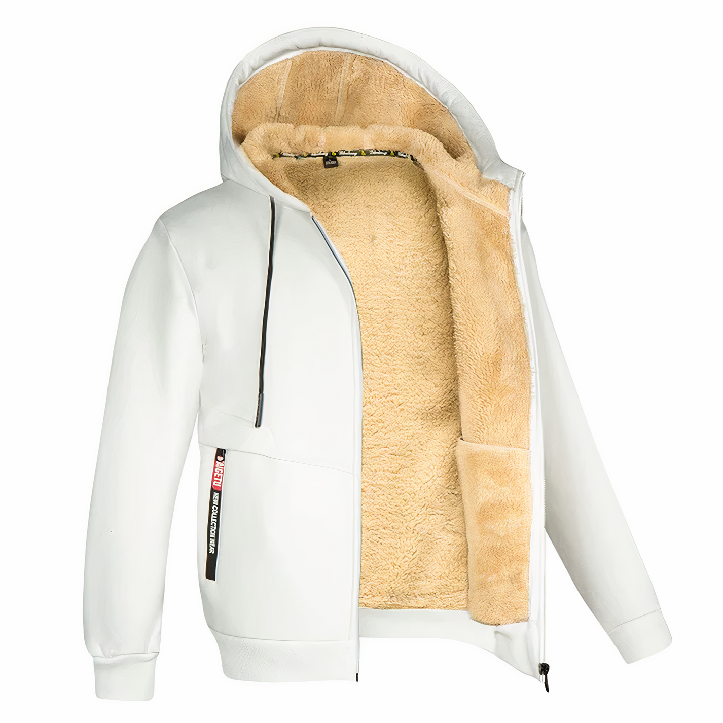 Image of Marcus | Men's Fleece Lined Zip-Up Jacket