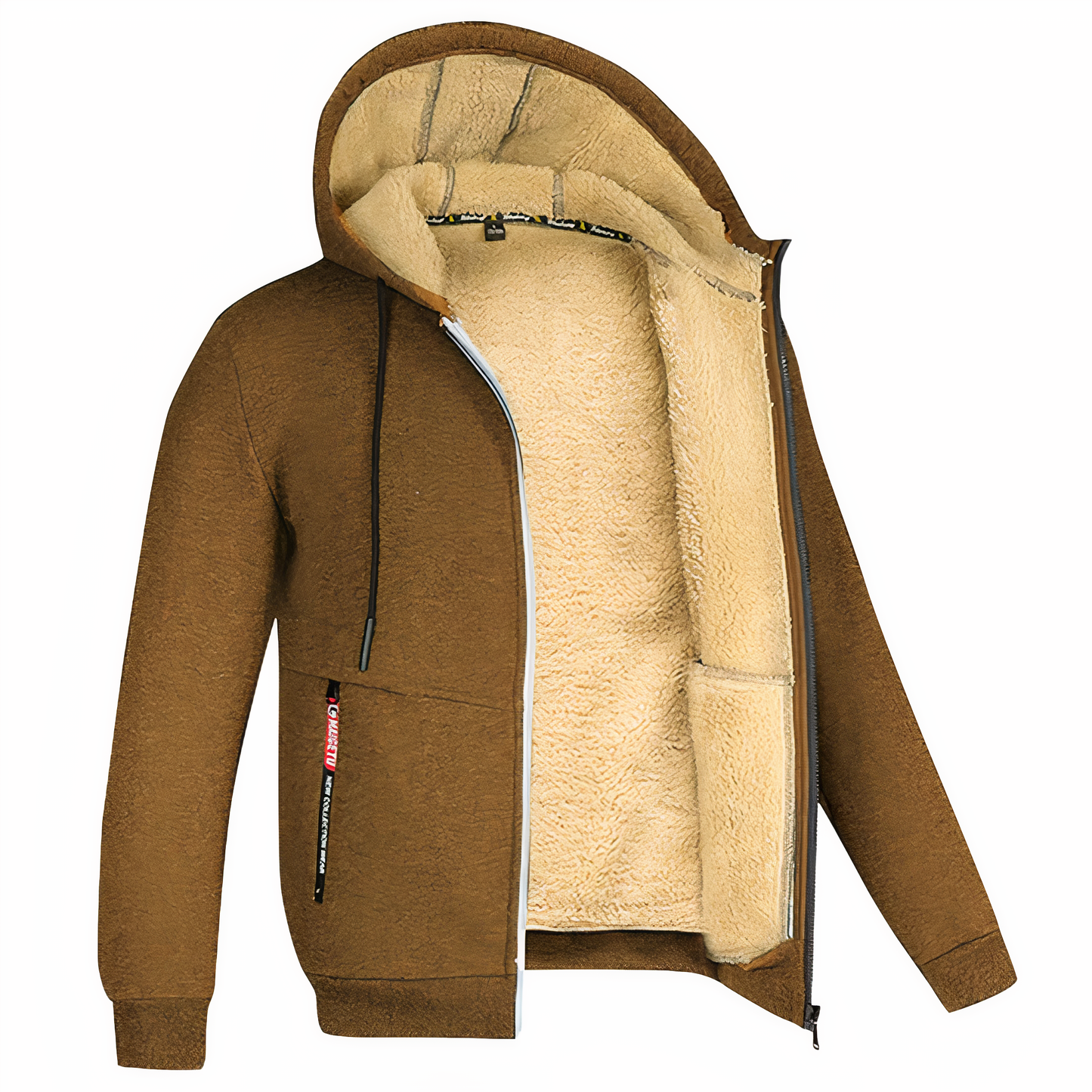 Image of Marcus | Men's Fleece Lined Zip-Up Jacket