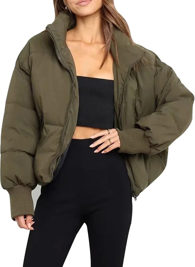 Image of Margot | Women's Oversized Short Puffer Jacket