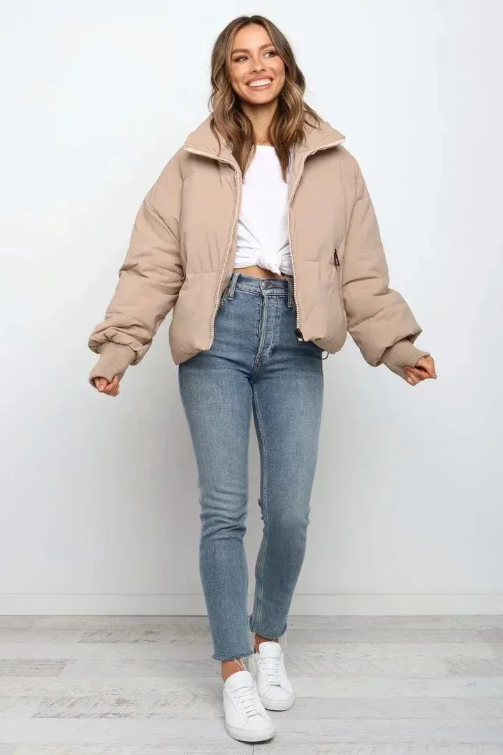 Image of Margot | Women's Oversized Short Puffer Jacket