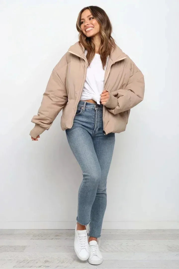 Image of Margot | Women's Oversized Short Puffer Jacket