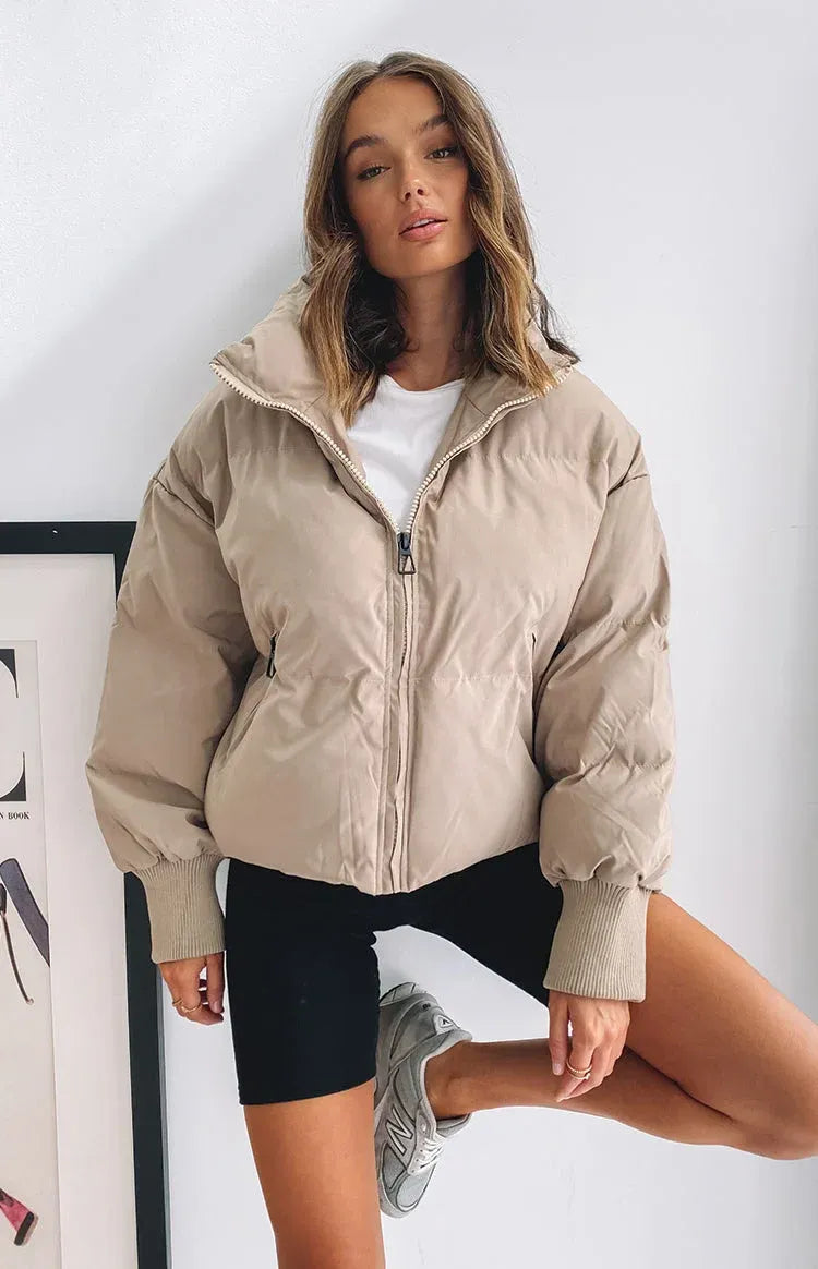 Image of Margot | Women's Oversized Short Puffer Jacket