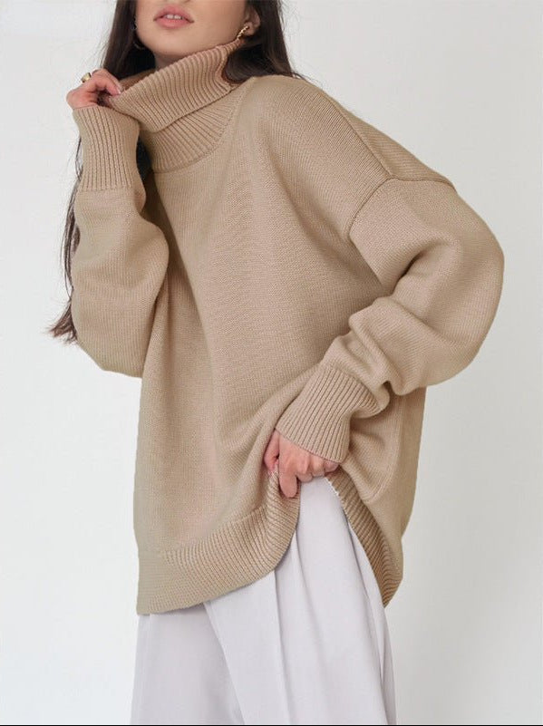Image of Margot | Women's Oversized Turtleneck Sweater