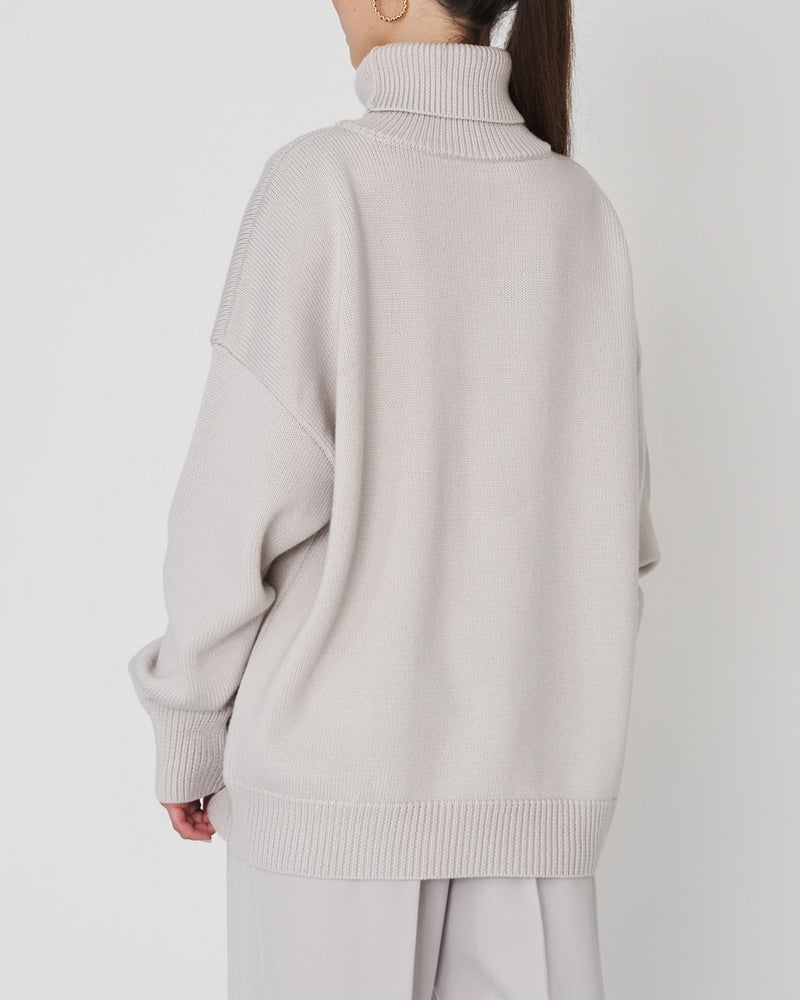 Image of Margot | Women's Oversized Turtleneck Sweater