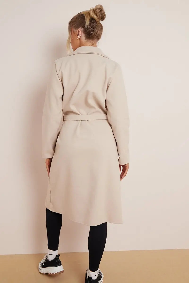 Image of Maria | Women's Double Breasted Long Coat