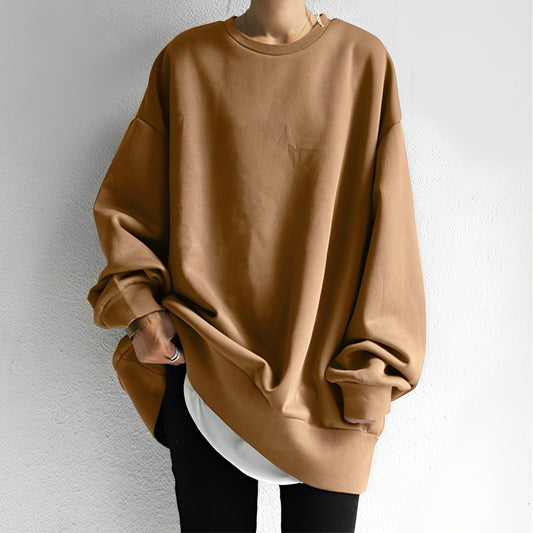 Image of Maria | Women's Oversized Crewneck Pullover Sweater