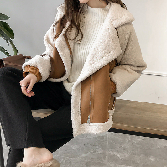 Image of Marilyn | Women's Oversized Sherpa Jacket