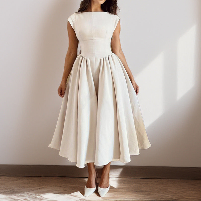 Image of Marissa | Women's Sleeveless A-Line Midi Dress