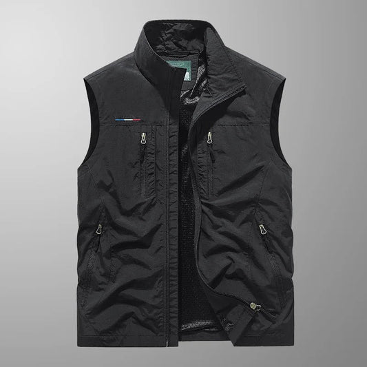 Image of Marvin | Men's Full Zip Utility Vest