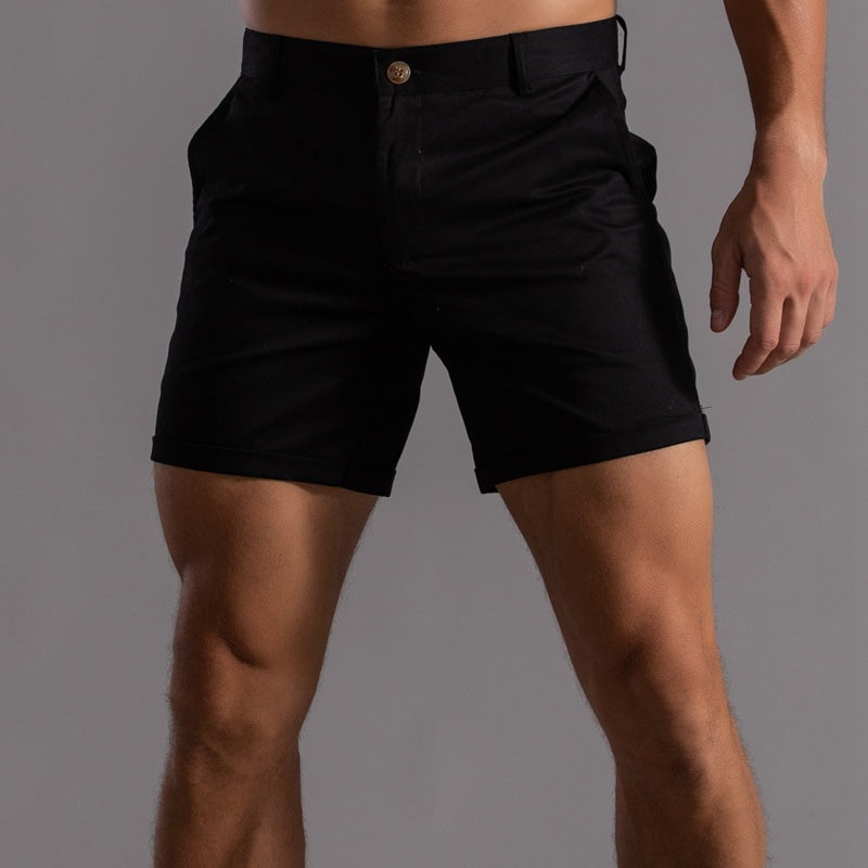 Image of Mason | Men's Cuffed Tailored Shorts