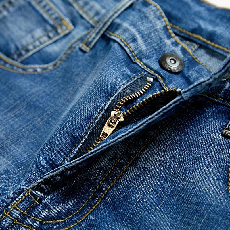 Image of Mathew | Men's Mid-Length Denim Shorts