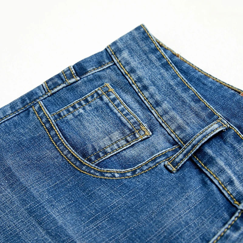 Image of Mathew | Men's Mid-Length Denim Shorts