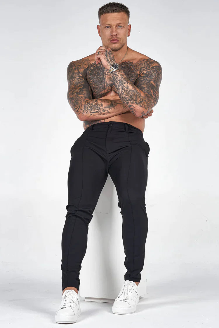 Image of Maxwell | Men's Slim Fit Dress Trousers