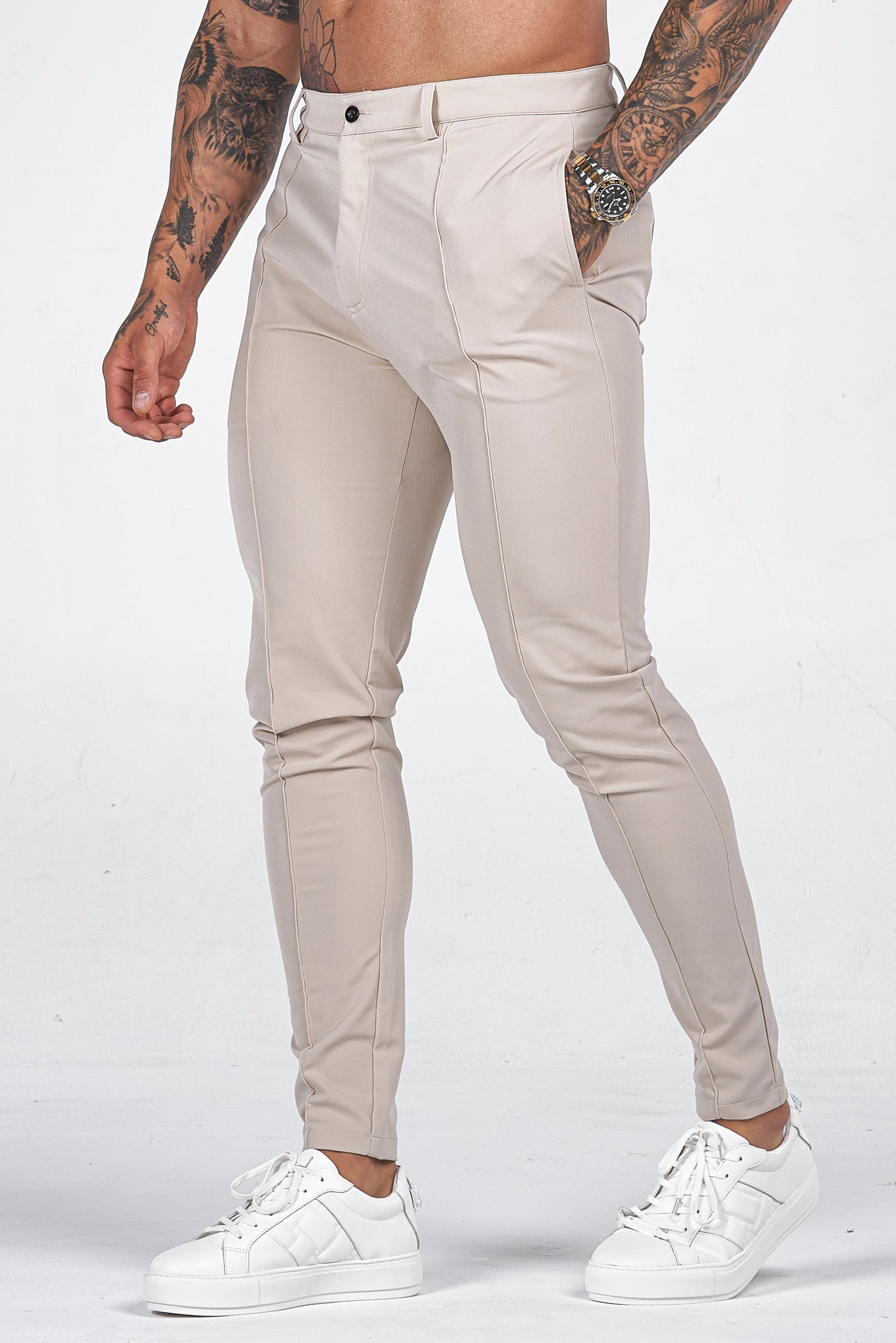 Image of Maxwell | Men's Slim Fit Dress Trousers