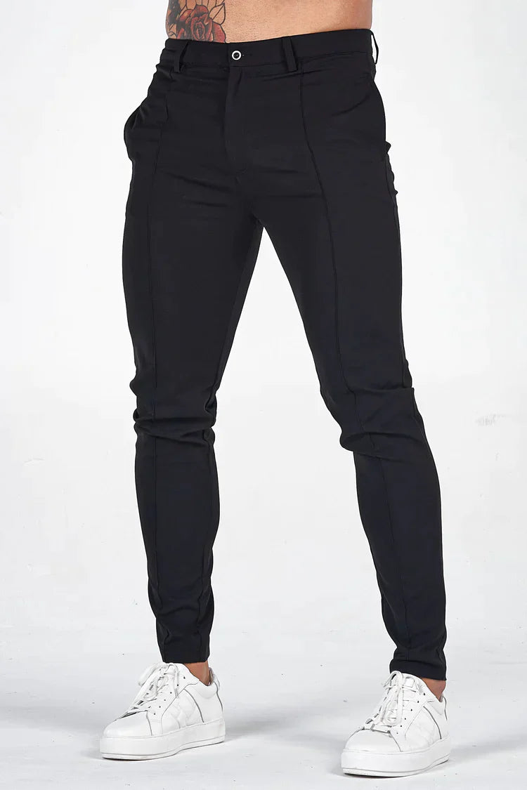Image of Maxwell | Men's Slim Fit Dress Trousers