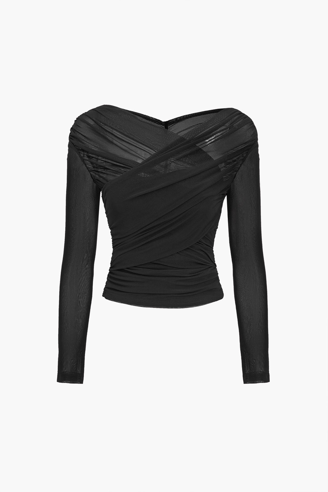Image of Melinda | Women's Fitted Criss Cross Top