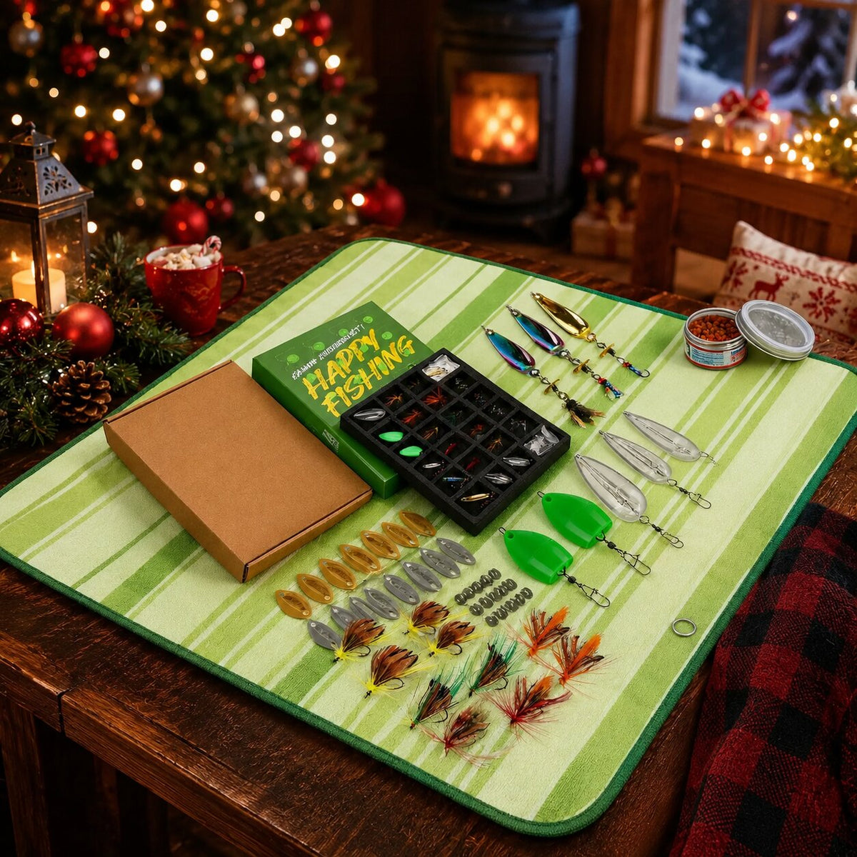Men's 2026 Fishing Advent Calendar | 24 Doors with Fishing Lures & Accessories | Christmas Gift for Fishing Enthusiasts