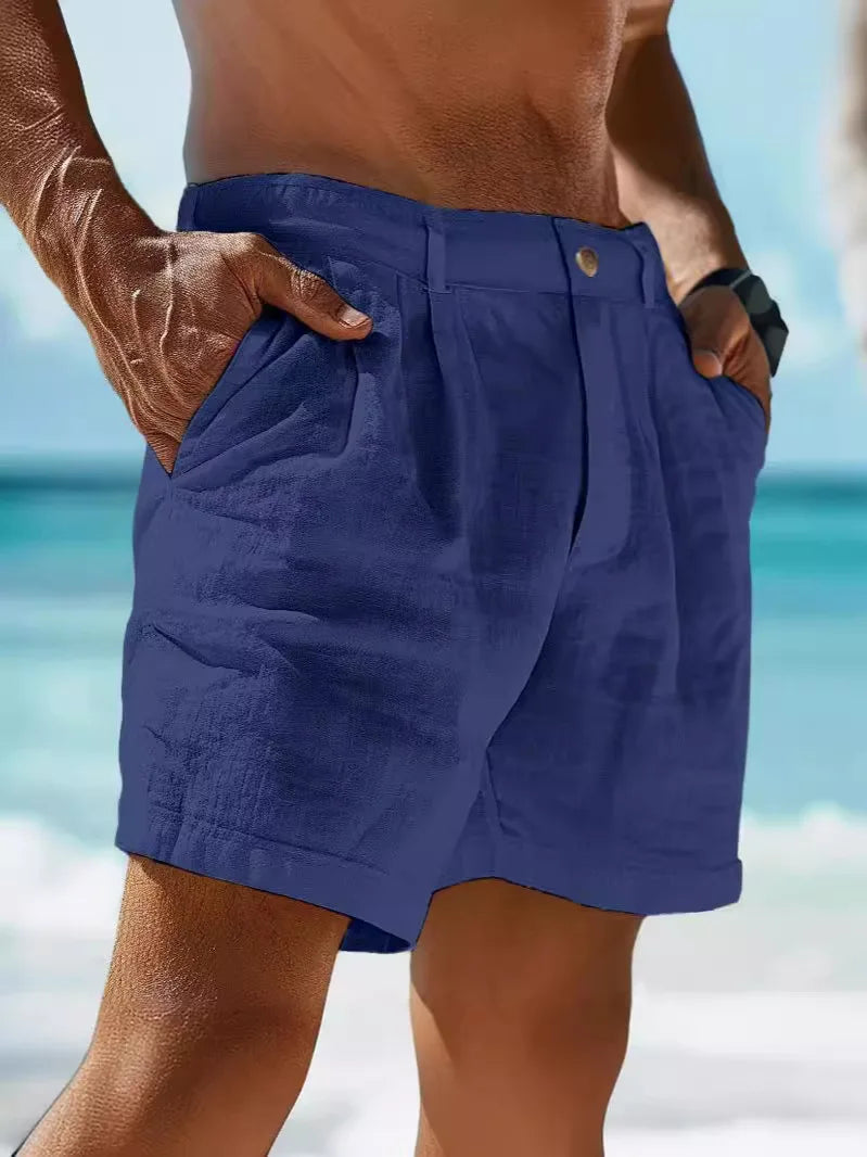 Men's Airy Linen Summer Shorts