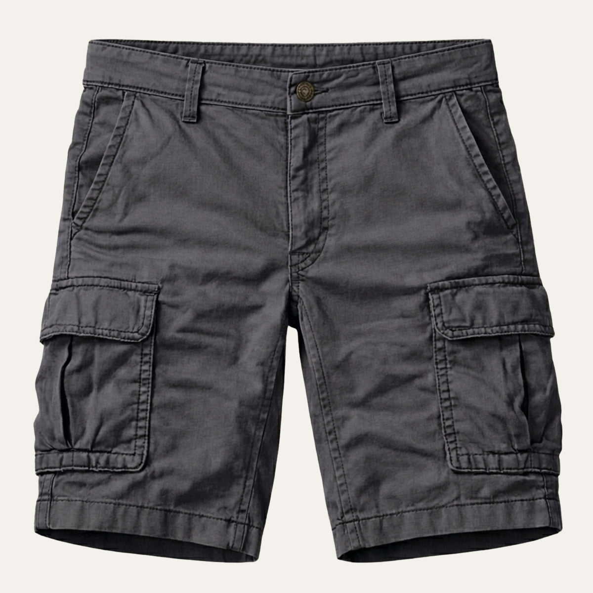 Men's Cargo Shorts with Flap Pockets