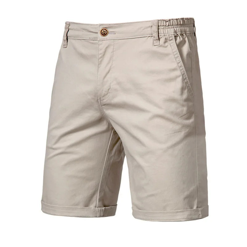 Men's Casual Shorts with Elastic Waistband