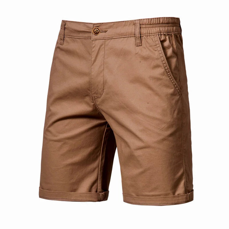 Men's Casual Shorts with Elastic Waistband