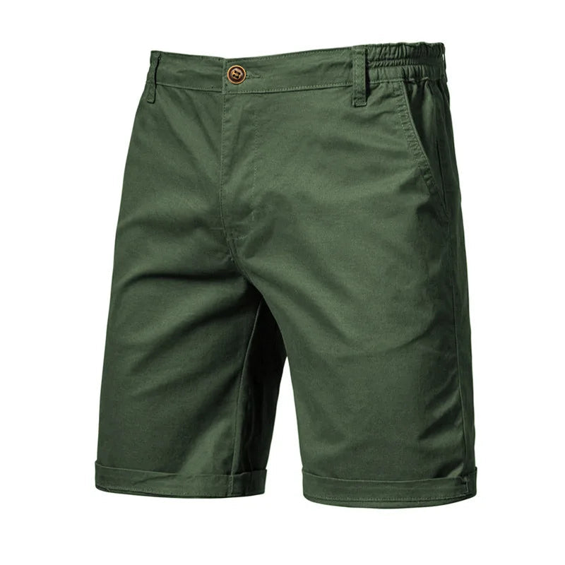 Men's Casual Shorts with Elastic Waistband