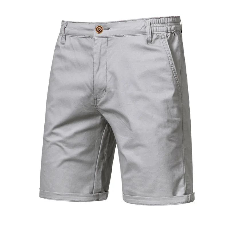 Men's Casual Shorts with Elastic Waistband