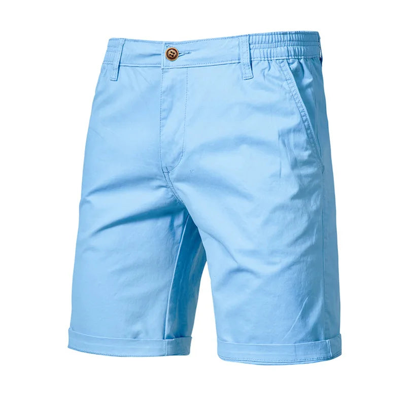 Men's Casual Shorts with Elastic Waistband