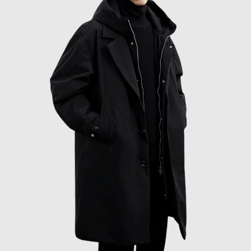 Men's Convertible Trench Coat