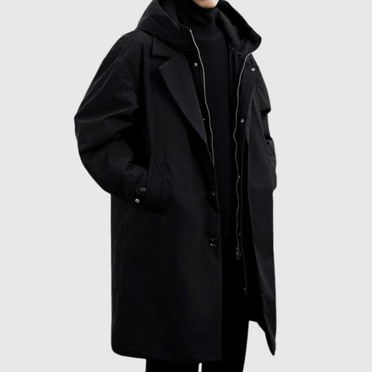 Men's Convertible Trench Coat