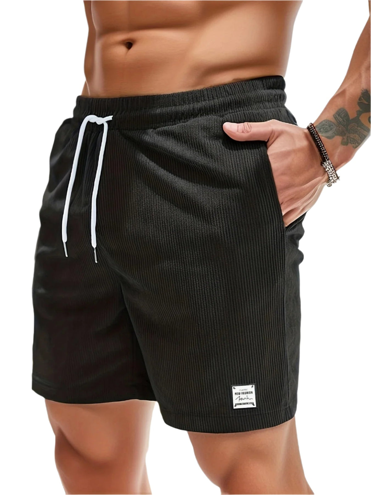 Men's Flex-Waist Casual Shorts