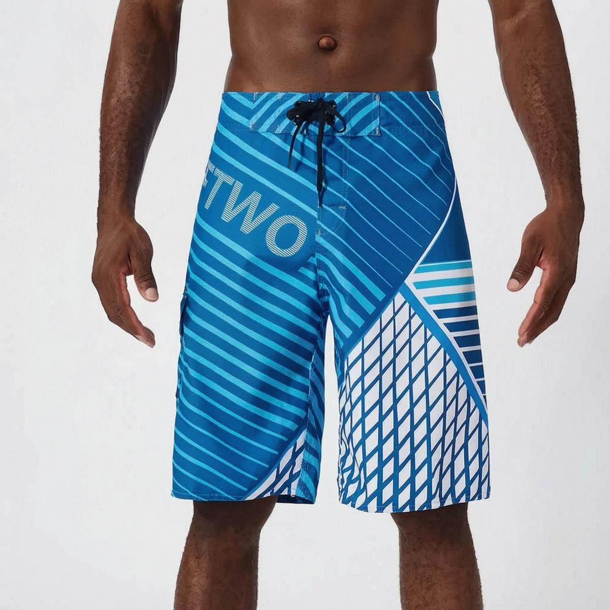 Men's Graphic Print Boardshorts - Oceaniq